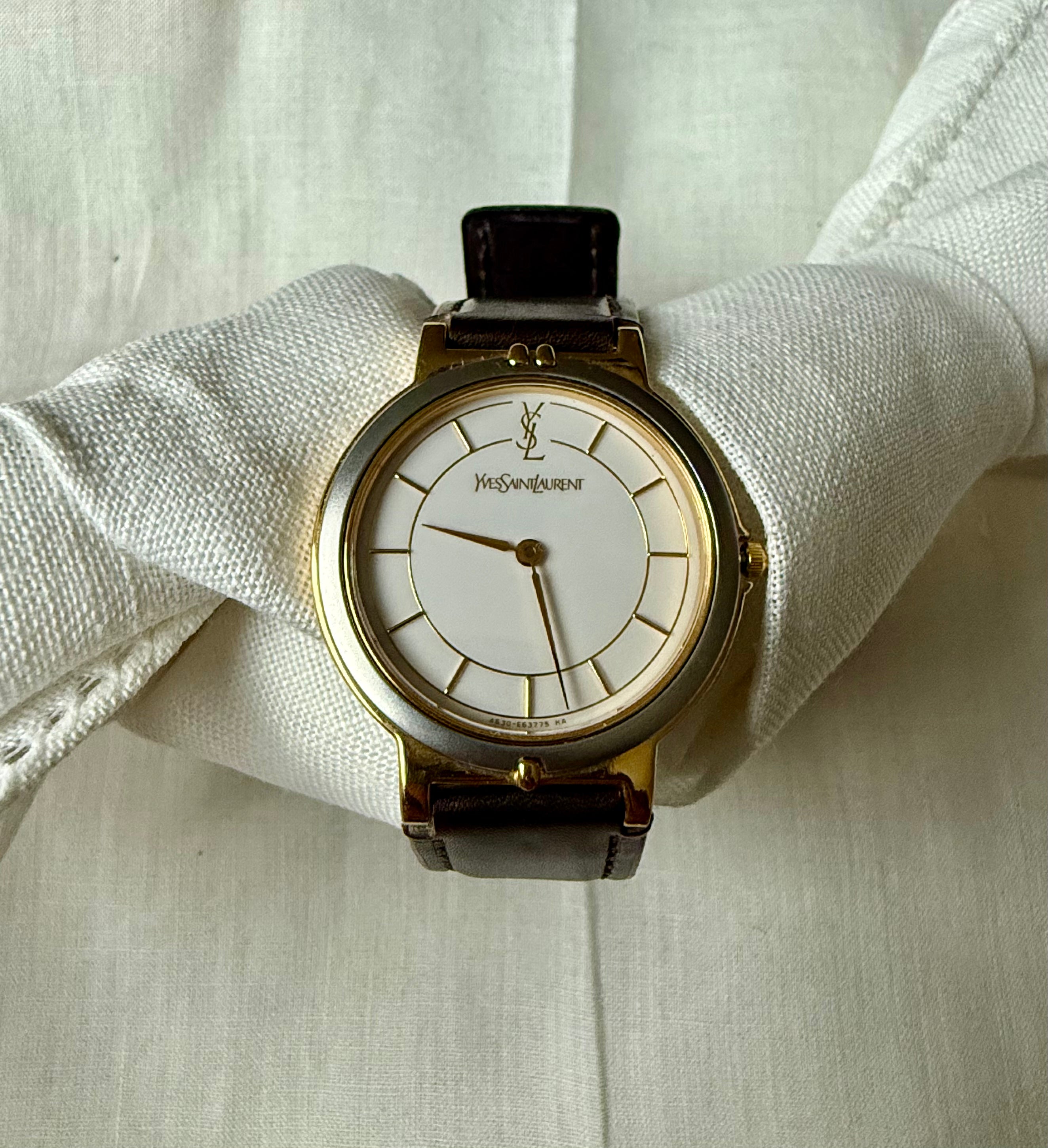 Vintage Yves Saint Laurent 1991 Dress Watch