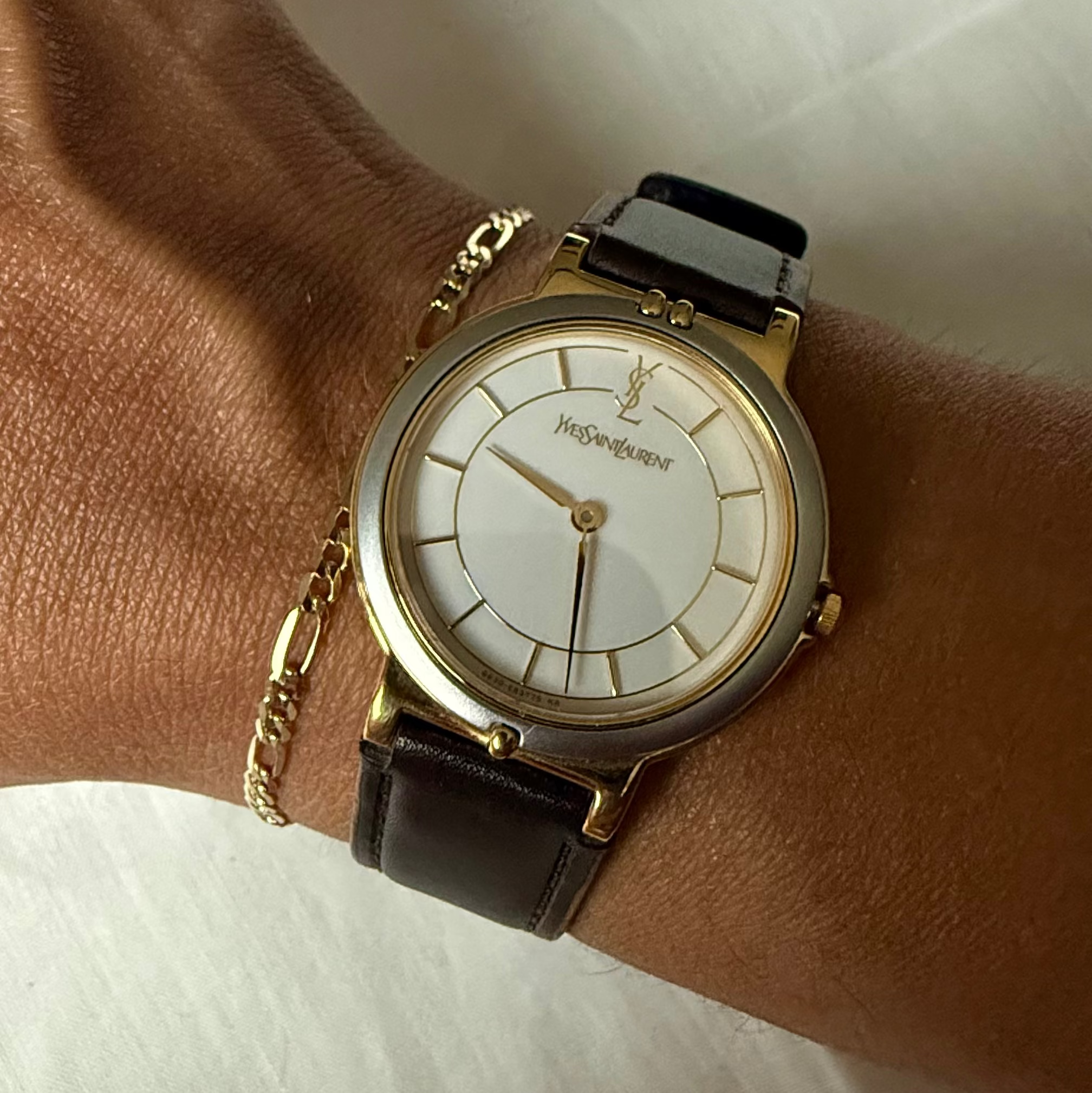 Vintage Yves Saint Laurent 1991 Dress Watch
