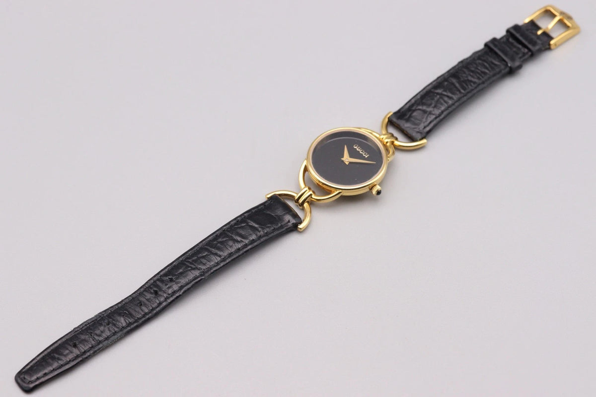 Vintage Gucci Black Dial Watch