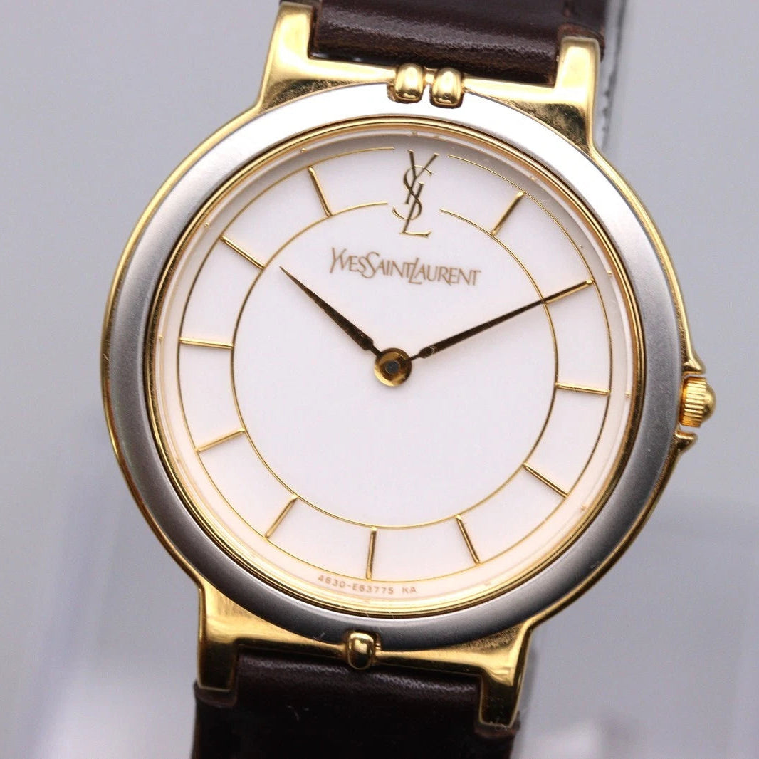 Vintage Yves Saint Laurent 1991 Dress Watch