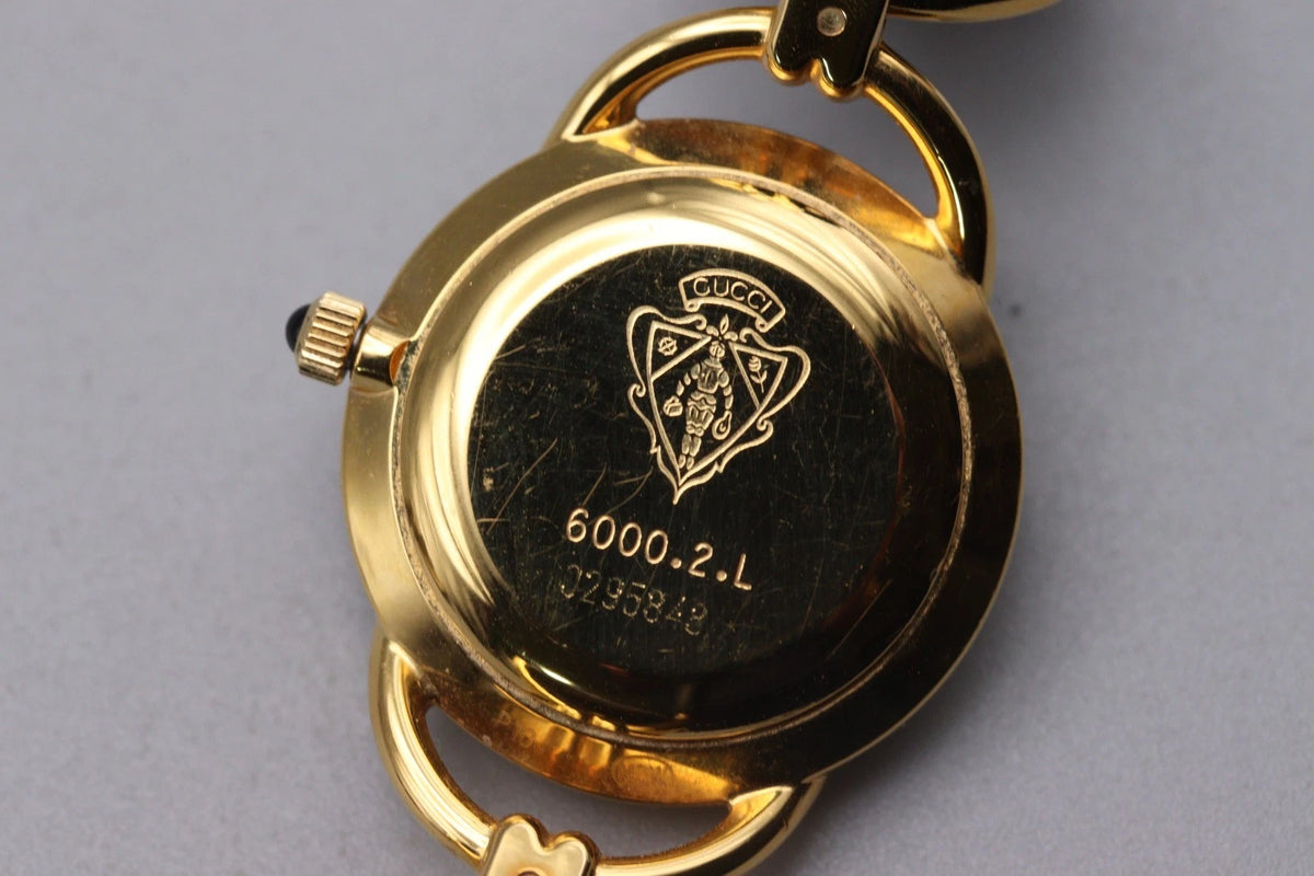 Vintage Gucci Black Dial Watch